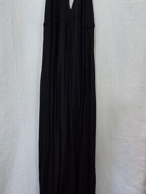 Black Tassel Halter Boho Romper